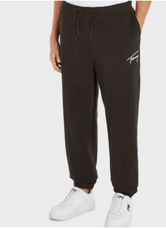 Buy Signature Text Sweatpants in Saudi Arabia