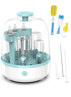 Buy Beauenty Bottle Sanitizer, Compact Electric Steam Baby Bottle Sterilizer, Baby Bottle Steam Sterilizer Sanitizer, Large Capacity, One Button Control, for Baby Bottles, Pacifiers, Breast Pumps in Saudi Arabia