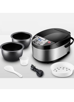 Buy Rice Cooker & Steamer, 3/4L Large Capacity, Non-Stick Aluminum Alloy Liner, Multi-Functional Rice Cooker for 1-5 People, Family & Dormitory Use, 6-Layer Non-Stick Coating in UAE