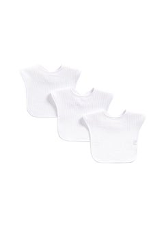 اشتري Pack Of 3 Knitted Bib, 75% Cotton 25% Polyester في السعودية