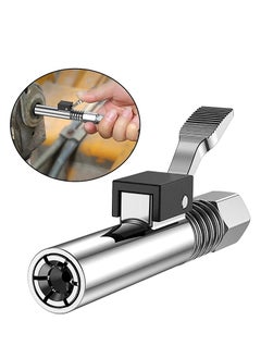 اشتري Grease Gun Coupler, Grease Gun Tip and 6 Locking Jaw Strong Lock-on, 12000 PSI High-Pressure Duty Quick-Release Grease Coupler, Grease Gun Fittings Compatible With All Grease Guns 1/8" NPT Fittings，Co في الامارات