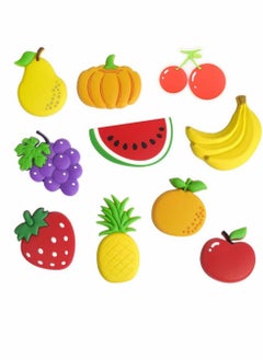 Buy Fridge Refrigerator Magnets Set, Cute Cartoon Fruits Magnetic Whiteboard Magnets, Office Notice Message for Kids Activity Home Kitchen Decoration Accessories Travel Souvenirs 10 Pcs in UAE