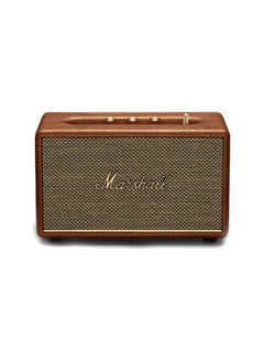 اشتري مكبر صوت Marshall Acton III 60W Premium Home اللاسلكي مع بلوتوث 5.2 ومدخلات متعددة - استمتع بصوت مارشال المميز | (بني) في الامارات