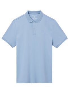 Buy Men's Luxury Touch Polo Blue in UAE