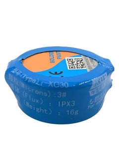 اشتري Soldering Paste 16g, Sn63 Pb37, 3# Microns IPX3 Suitable for PCB, Mobile Phone Repair, Chip Planting and BGA Welding (XG30) في الامارات