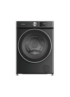 Buy Full Automatic Washing Machine Front Loading 8 Kg Digital Screen Steam Function 500016433 Black in Egypt