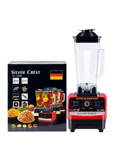 Buy Heavy Duty Commercial Grade Electric Mixer Blender with 15 Timer Speed 4500W 2.5 Liter in UAE