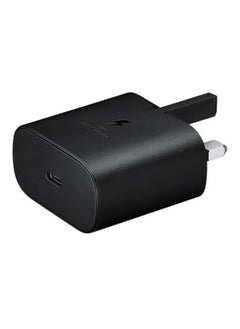 Buy 25W Type C Charger Super Fast Charging Travel Adapter without USB Cable - Black in UAE