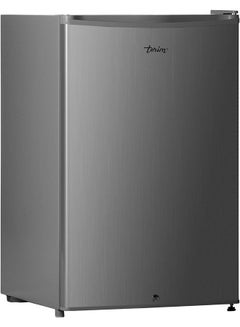 Buy Terim 120 Liters Single Door Refrigerator Compact Mini Size With Chiller Compartment Inox Terr120S in UAE