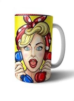 اشتري Girl Coffee Mug Or Cup Coffee Mug في مصر