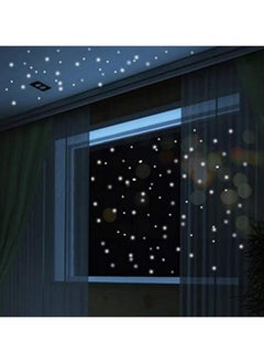 Buy Realistic Stick-on Starry Sky with Over 400 Self-adhesive Fluorescent Stars (Light Dots Luminous Stars) in UAE