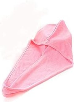 اشتري Fresh Microfiber Bath Towel For Hair - Pink في مصر