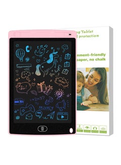 Buy 8.5 Inch Portable LCD Writing Tablet with Pen for Painting, Graffiti, Writing for Kids - Pink in Saudi Arabia