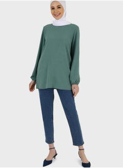 Buy Balloon Sleeve Top in UAE