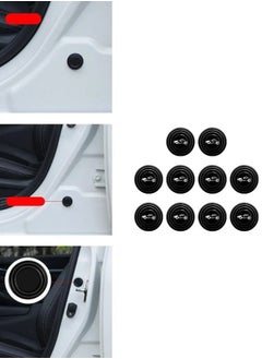 Buy 10pcs Car Door Protector Sticker Universal PVC Self Adhesive Bumper Protector Car Door Edge Protector Sticker in Egypt