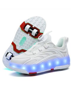 اشتري New Four-Wheel Roller Skates With Lights في الامارات