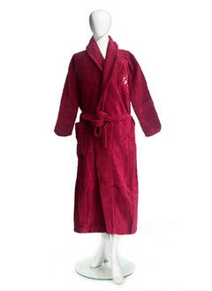 Buy Cotton bathrobe with a pocket for unisex, 100% Egyptian cotton, ultra-soft, highly water-absorbent, color-fast and modern, ideal for daily use, resorts and spas 3xl. in UAE