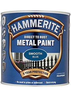 Buy Metal Paint Smooth Blue 750Ml in UAE