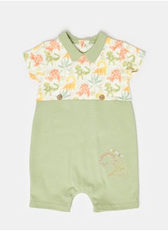 اشتري Dino cotton playsuit Baby uisex في مصر