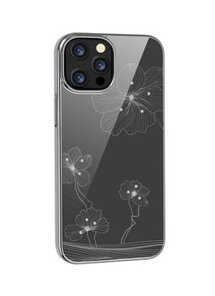 اشتري Devia- Crystal Flora  Series case - iPhone13 Pro (6.1) - Silver في مصر