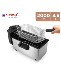 Buy Electric Deep Fryer 3.5 Ltr 2000 W in UAE