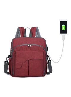 اشتري Multi-Functional Diaper Bag & High Chair Strap with USB Charging Port and Stroller في الامارات