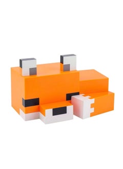 Buy Minecraft Cute Fox Night Light, soft orange glow, officially licensed Minecraft decoration and table lamp for playrooms or kids and teens bedrooms in Saudi Arabia