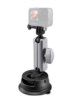 Buy Suction Cup Mount for Phone Car Windshield Dashboard Universal Mounts and Camera Mount Car Comaptible iPhone, Gopro, Canon, Nikon, Sony and Most Cameras Or Phone in Saudi Arabia