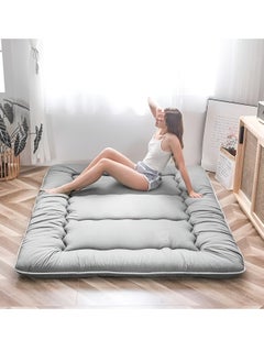 Buy ZUIHAO Japanese Floor Mattress Futon Mattress Thicken Tatami Mat Sleeping Pad Foldable Roll Up Mattress Easy to Store and Portable for Camping in Saudi Arabia