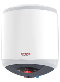 Buy Olympic Electric Hero Turbo Digital Water Heater, 100 Litres - White in Egypt