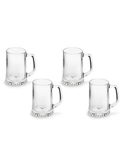 اشتري 4-Piece Royal Leerdam Artisan Beer Mug Set 320ml في الامارات