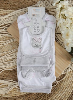 Buy Newborn baby set 6 pieces of clothing suitable for newborns in Saudi Arabia