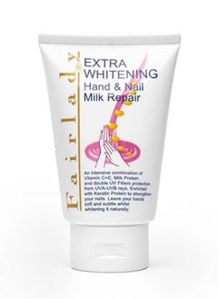 Buy Daily care cream for hands and nails with milk 100 ml in Saudi Arabia