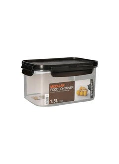 Buy Lock & Lock Modular Bisfree 
Rectangular Container 1.5L Dark Brown in Egypt