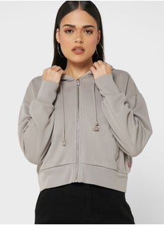 Buy Logo Zip Through Hoodie in Saudi Arabia