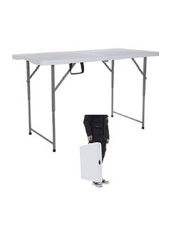 اشتري Portable Foldable Table Plastic Indoor Outdoor Table For Picnic Party Dining Camp Tables في الامارات