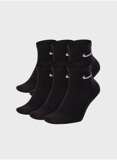 Buy 6 Pack Cushion Ankle Socks in UAE