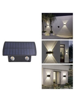 Buy 4 LED Solar Wall Lights Outdoor Garden Courtyard Layout Wall Lights Home Courtyard Atmosphere Lights Wall Washers in Saudi Arabia