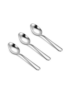 اشتري Table Spoon Classic Cutlery Set of 3 Pc Food-Grade Stainless Steel - 398DS Table Spoon في الامارات