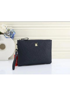 Buy Luxury Style Leather Document Wristlet Pouch Wallet in UAE