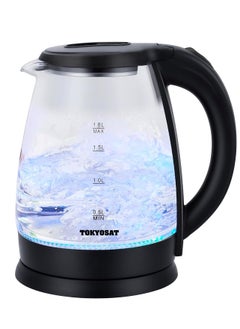 Buy TOKYOSAT ELECTRIC GLASS KETTLE , 1.8 L in UAE