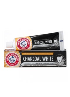 Buy Whitening toothpaste with activated charcoal, Charcoal White, 75 ml. British product in Saudi Arabia