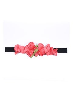 Buy New Corset Elastic Elastic Elastic Womens Dress Decoration Fabric Flower Fashion Belt in UAE