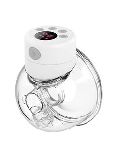 Buy Wearable Breast Pump, S12 Double Hands Free Breast Pump, LCD Display, Low Noise & Painless, 2 Modes & 9 Levels Electric Breast Pump Portable, 24mm in Saudi Arabia