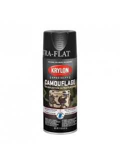 اشتري Krylon Camouflage Paint, Ultra Flat, Black, 11 Oz. في الامارات