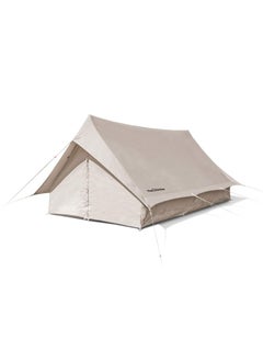 اشتري Extend 5.6 Cotton Tent | 4-Person Tent | D-Shape, Waterproof, Ventilated | 305X183X150Cm | Special Cotton Fabric, Complete Accessories, Quick Setup | Color - Quicksand Gold في الامارات