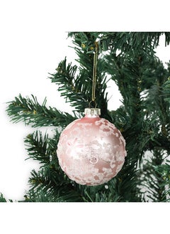 Buy 8-cm Christmas Floral Ball, Multicolour in UAE