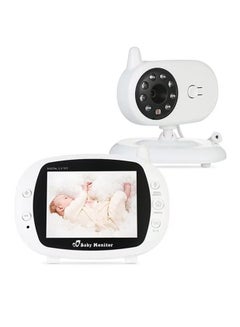 Buy Video Baby Monitor Baby Security Camera With 3.5-Inch TFT LCD in UAE