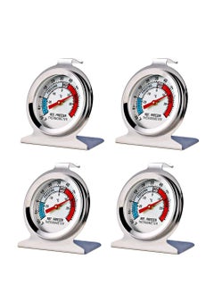 اشتري 4 Pack Refrigerator Freezer Thermometer Large Dial Thermometer في الامارات