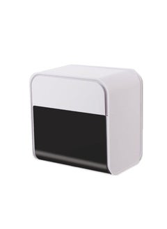 Buy Punch-free Bathroom Waterproof Tissue Box Wall Hanging Bathroom Roll Paper Box Drawer Type Household Tissue Storage Box in Saudi Arabia